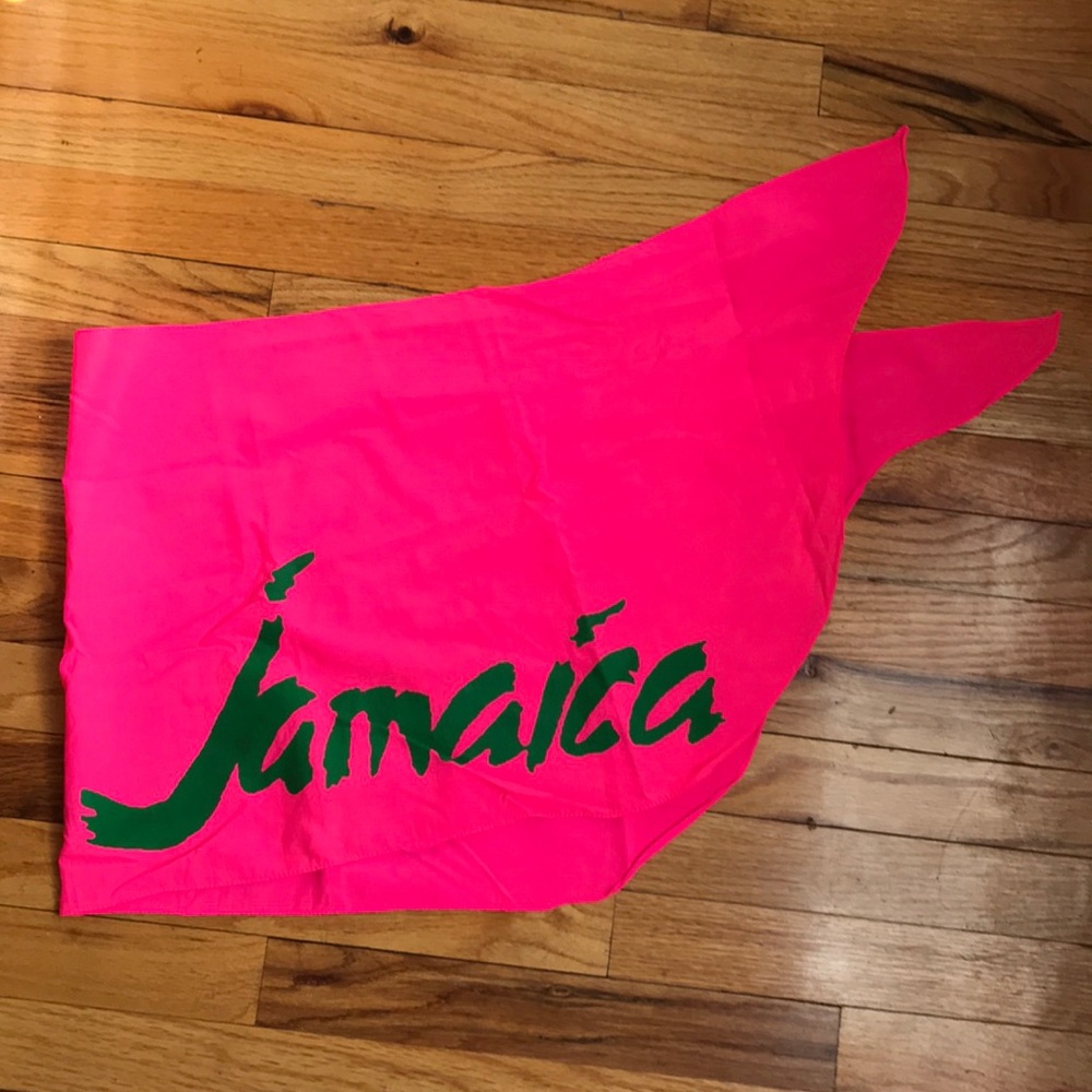 Jamaica Barbie Pink swim coverup
